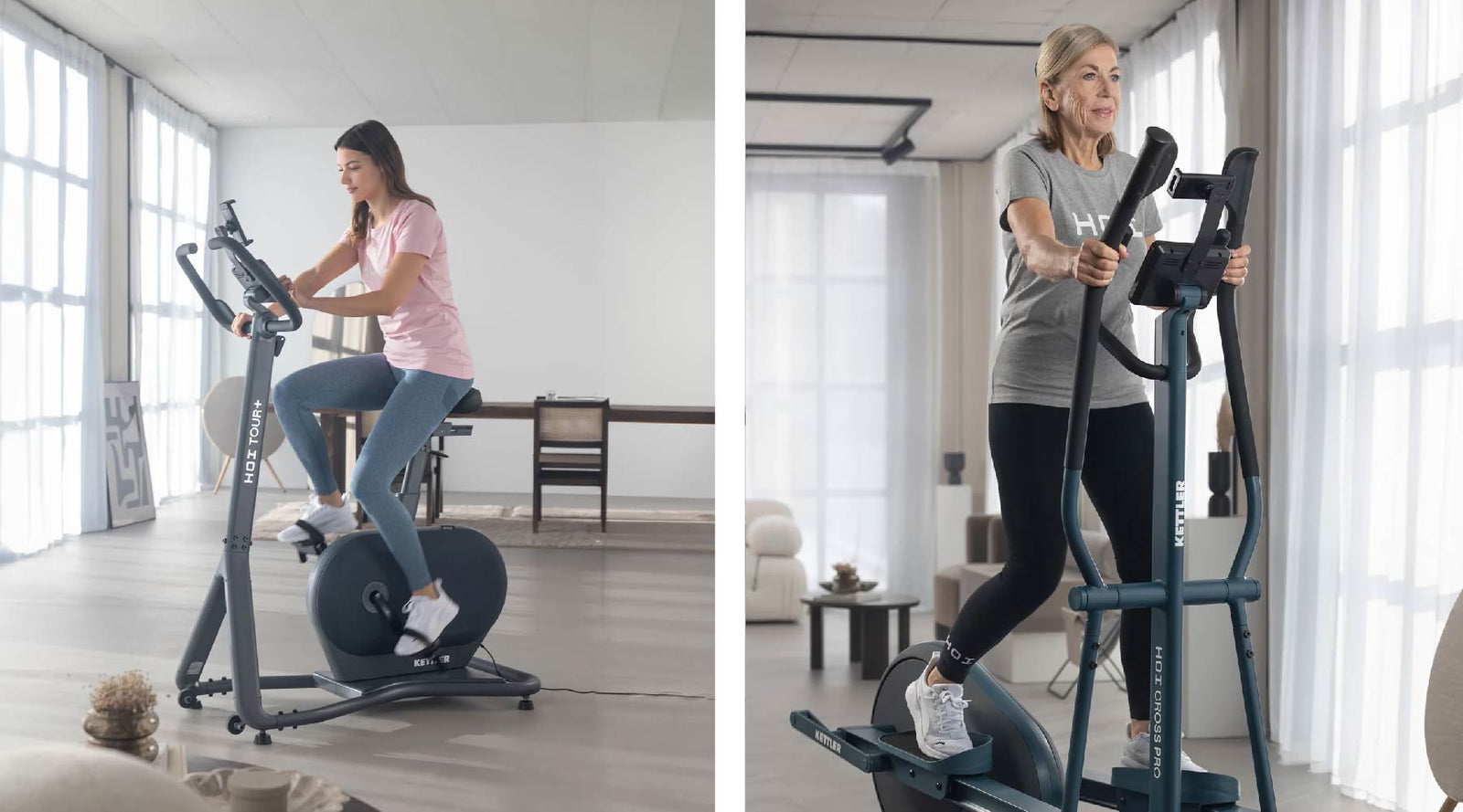 Heimtrainer vs. Ergometer