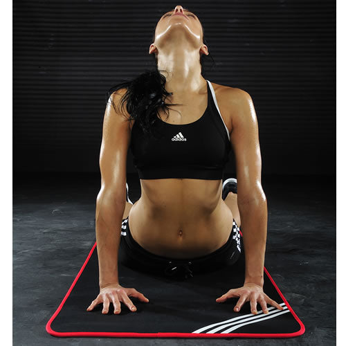 Adidas Exercise Mat - Gymnastikmatte mit Tragegurt