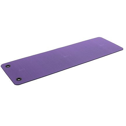 AIREX® Pilates- und Yogamatte Lila mit Ösen