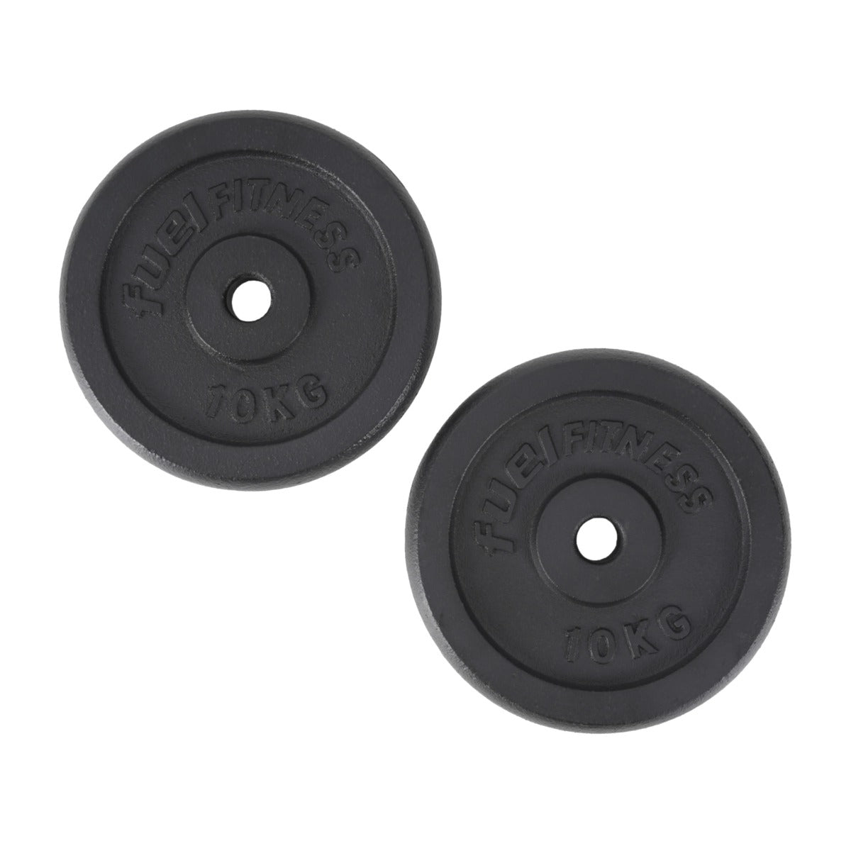 FUEL Fitness Guss-Hantelscheibe 30mm 1x 10kg