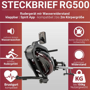 FUEL Fitness Rudergerät RG500