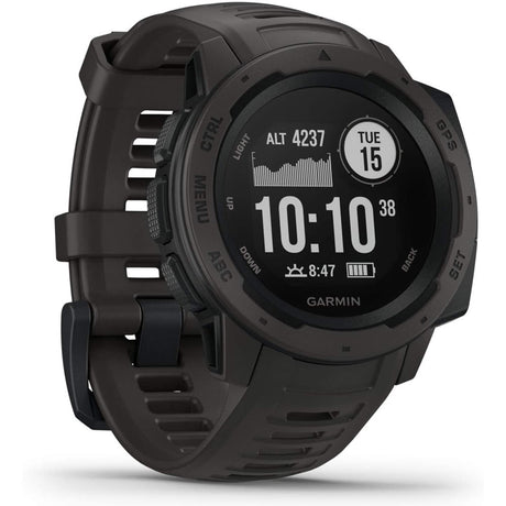 Garmin Instinct Schiefergrau/Schwarz GPS-Outdooruhr