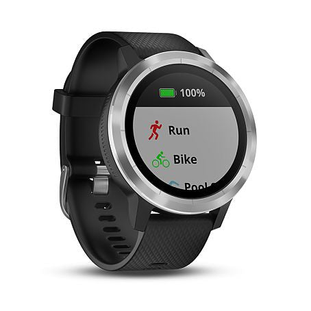 Garmin Laufuhr Vivoactive 3 Schwarz/Silber