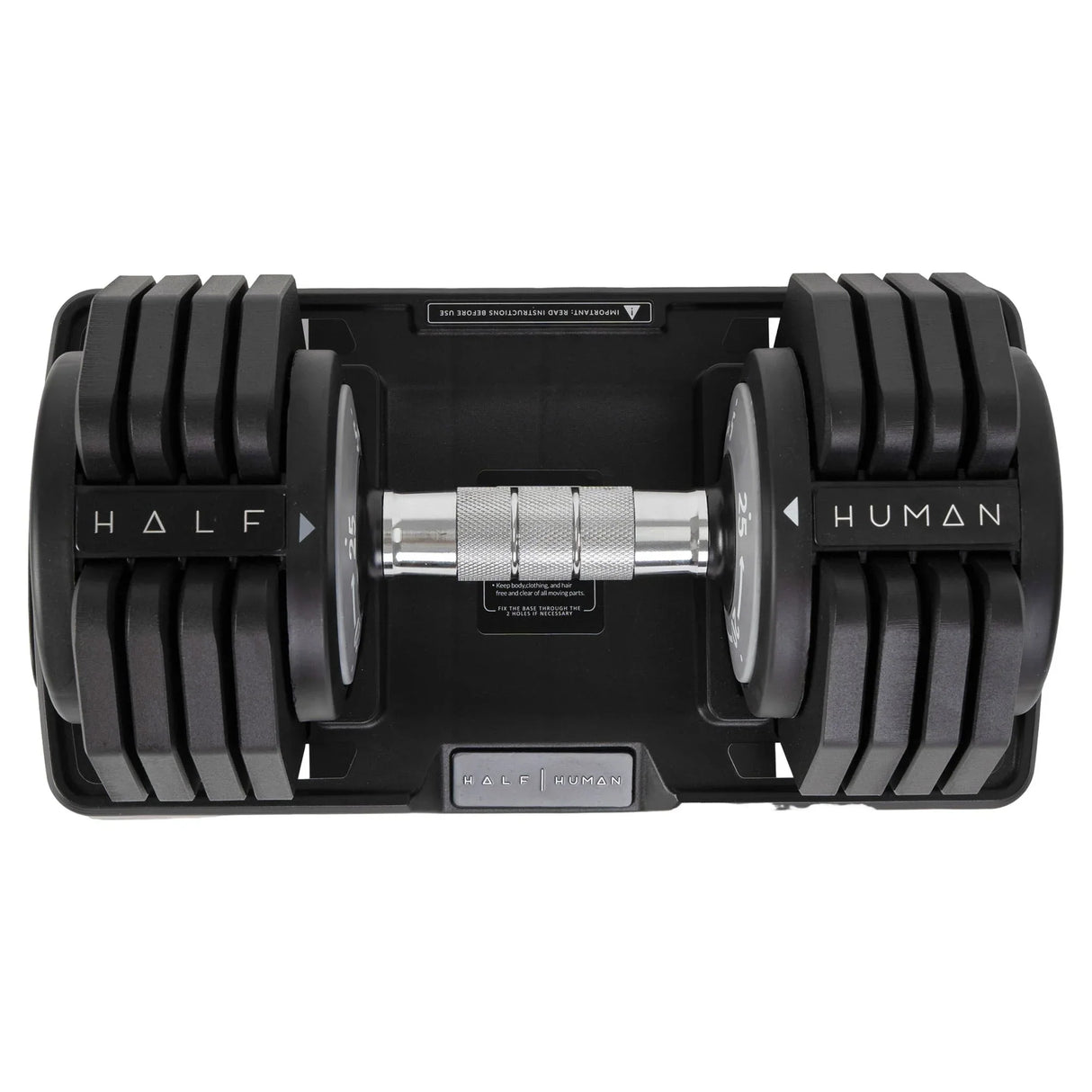 Half Human 25 kg verstellbares Hantel-Set mit Hantelständer