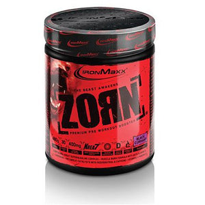 IronMaxx Trainingsbooster Zorn Pulver Black 480g Ironmaxx Trainingsbooster Zorn Pulver Black Currant