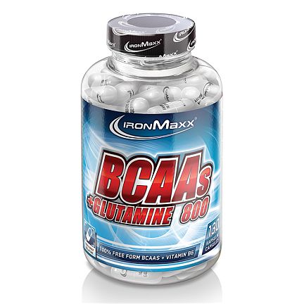 IronMaxx Aminosäuren BCAA'S + Glutamin 800 (130 Kapseln) à 910mg