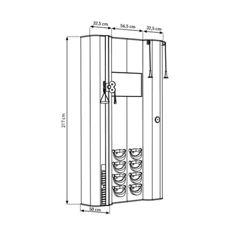 NOHrD Wall Compact Esche