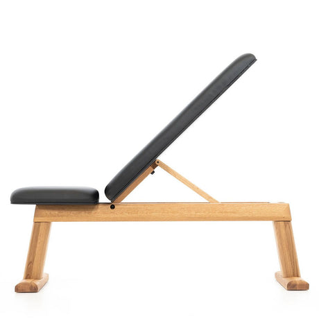 NOHrD WeightBench Eiche Kunstleder Schwarz