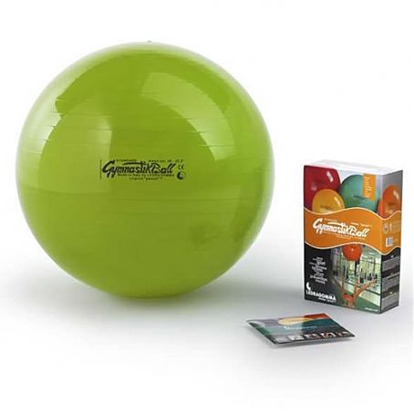 PEZZI Original Standard-Gymnastikball in und Größen, grüne Pumpe, ˜ 65 cm :  : Sport & Freizeit