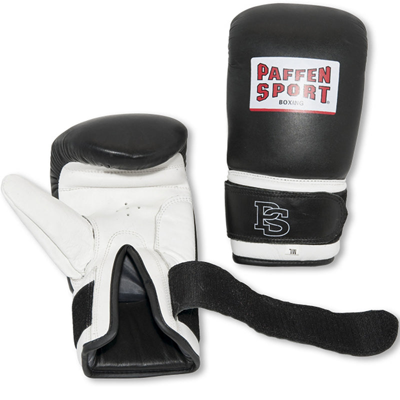 Paffen Sport Boxhandschuh Pro Schwarz/Weiß S/M