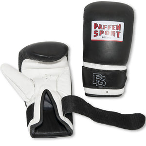 Paffen Sport Boxhandschuh Pro Schwarz/Weiß M/L