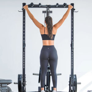 Primal Personal Series Ultimate Half Rack mit Lat Pulldown und Low Row