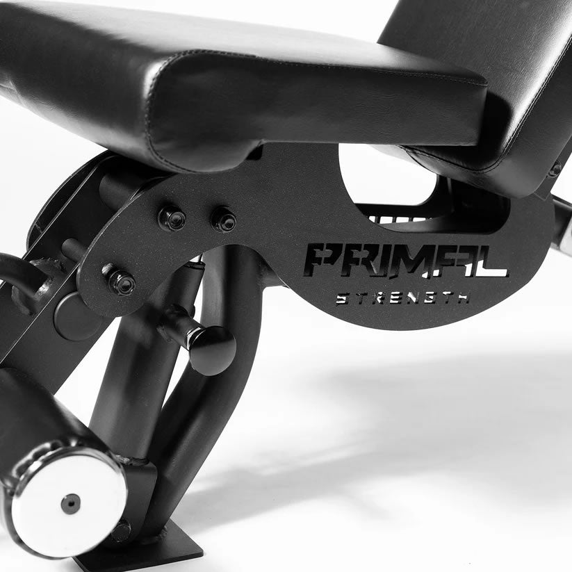 Primal Pro Series Multi Adjustable Hantelbank mit Fußstütze