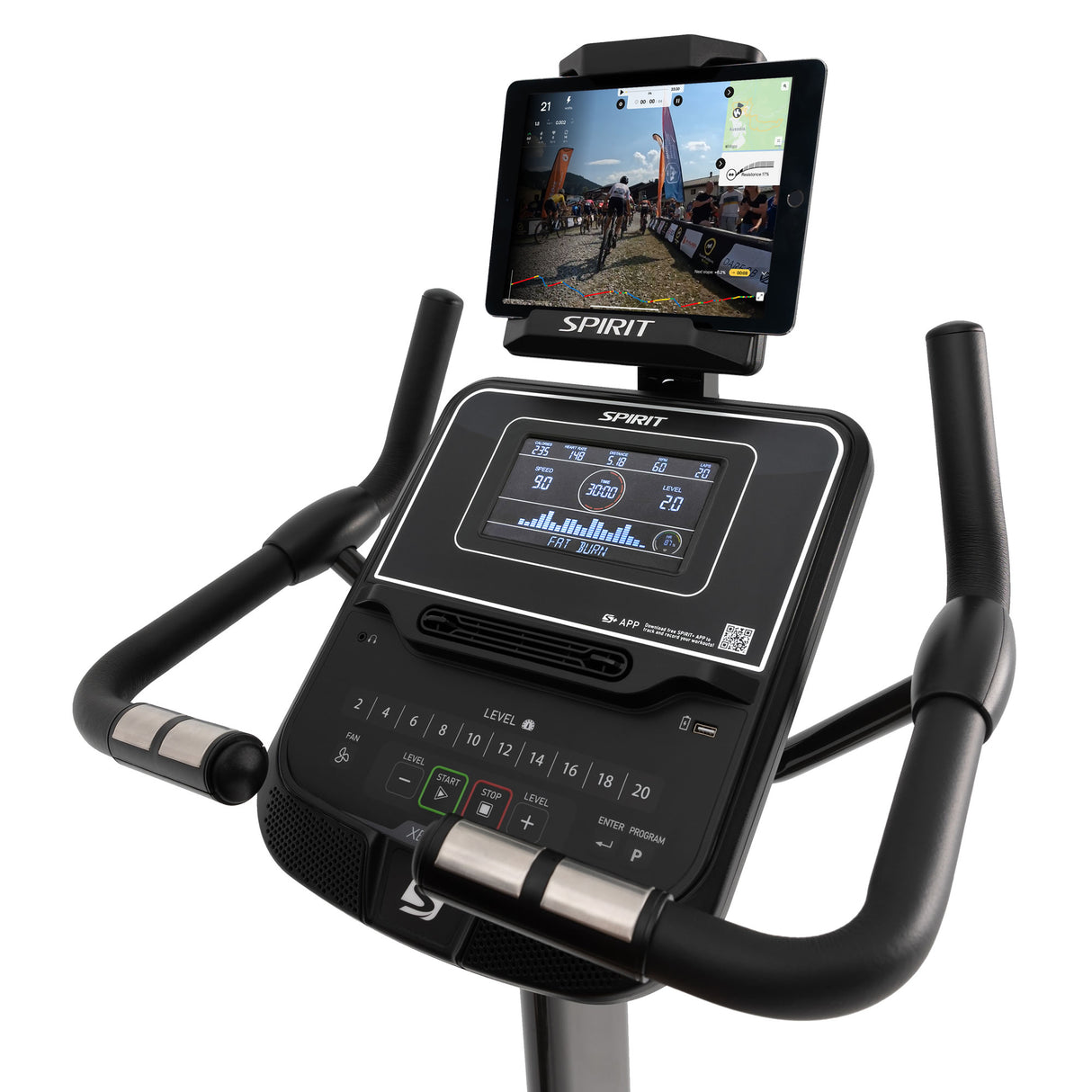 Spirit Fitness Ergometer XBU55 Black