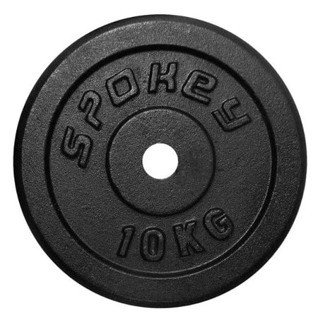 Spokey Gusseisen-Hantelscheibe 1x 10kg, 29mm Lochung