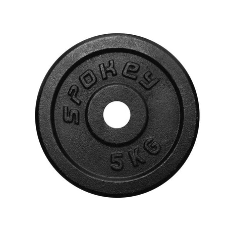 Spokey Gusseisen-Hantelscheibe 1x 5kg, 29mm Lochung