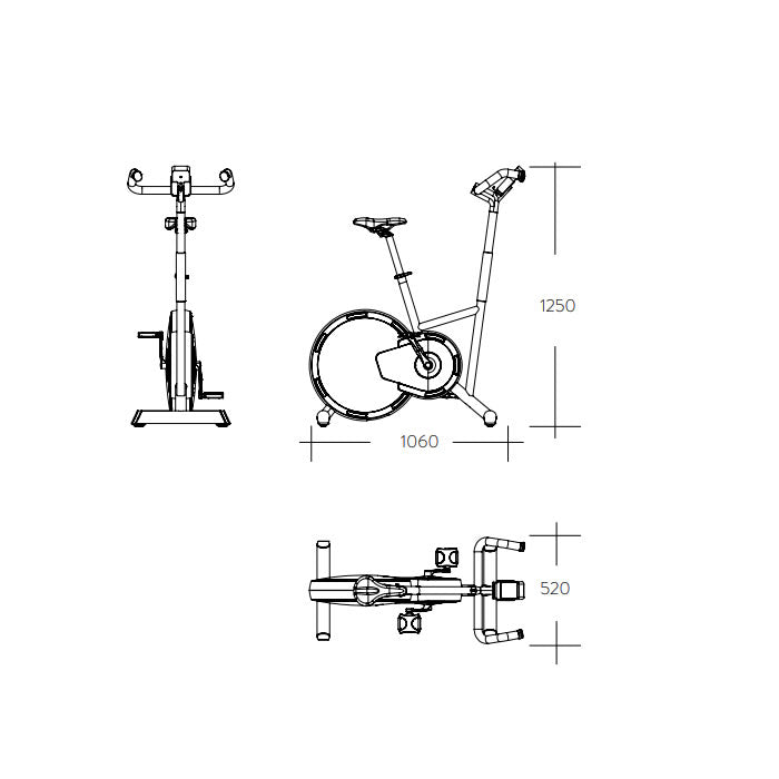 STIL-FIT Bike PRO Ergometer