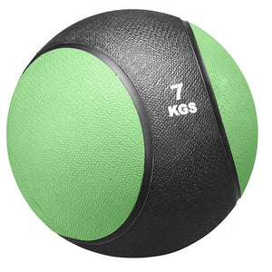 Trendy Esfera Medizinball, zweifarbig 7kg- Grün/Schwarz