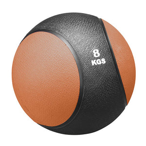 Trendy Esfera Medizinball, zweifarbig 8kg- Orange/Schwarz