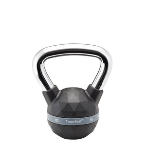 Trendy Exclusiv Kettlebell Chrom-Gummi 8kg