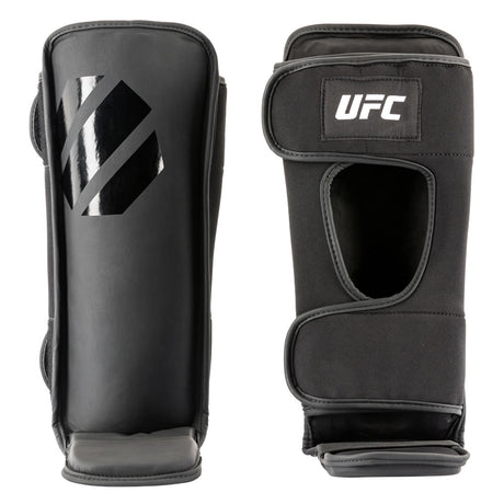 UFC PRO Tonal Grappling Shin Guard Schwarz Gr. S